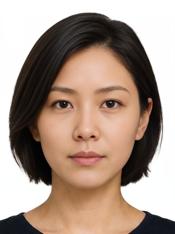 China China Visa online 354x472 - 420x560 pixels photo example — 29×39mm white background, AI-processed result