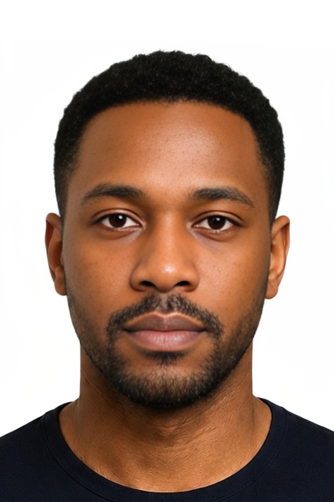 ET Identification Card for Ethiopian Origin 2x3 cm (20x30 mm) photo example — 20×30mm white background, AI-processed result