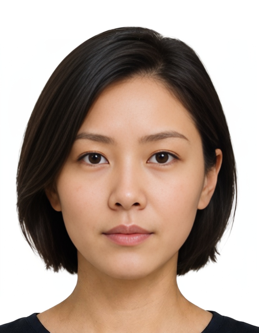 FJ Fiji passport 35x45 mm (3.5x4.5 cm) photo example — 35×45mm white background, AI-processed result