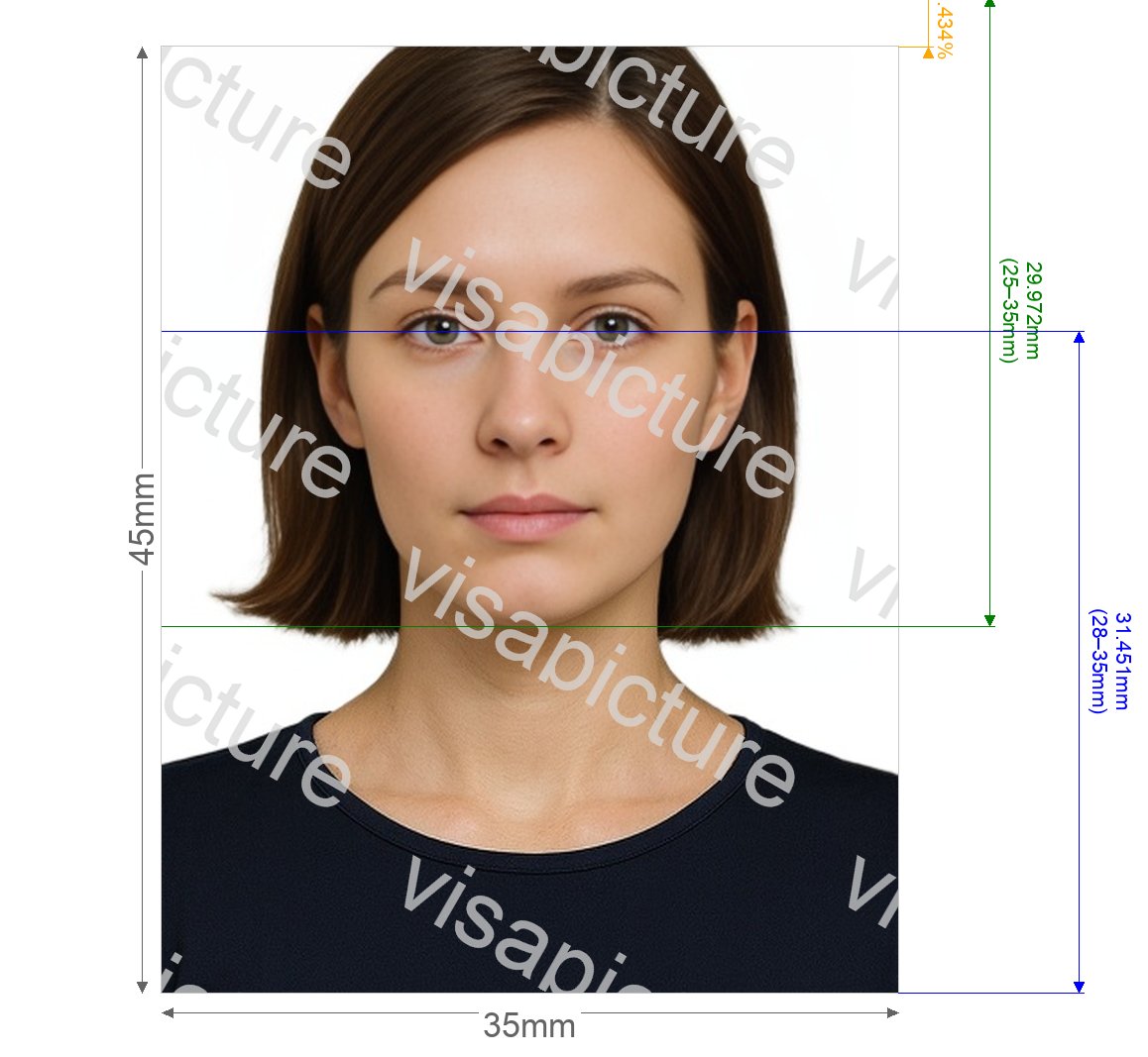 Hong Kong Hong Kong APEC Business Travel Card photo after processing - compliant 35.0x45.0mm result