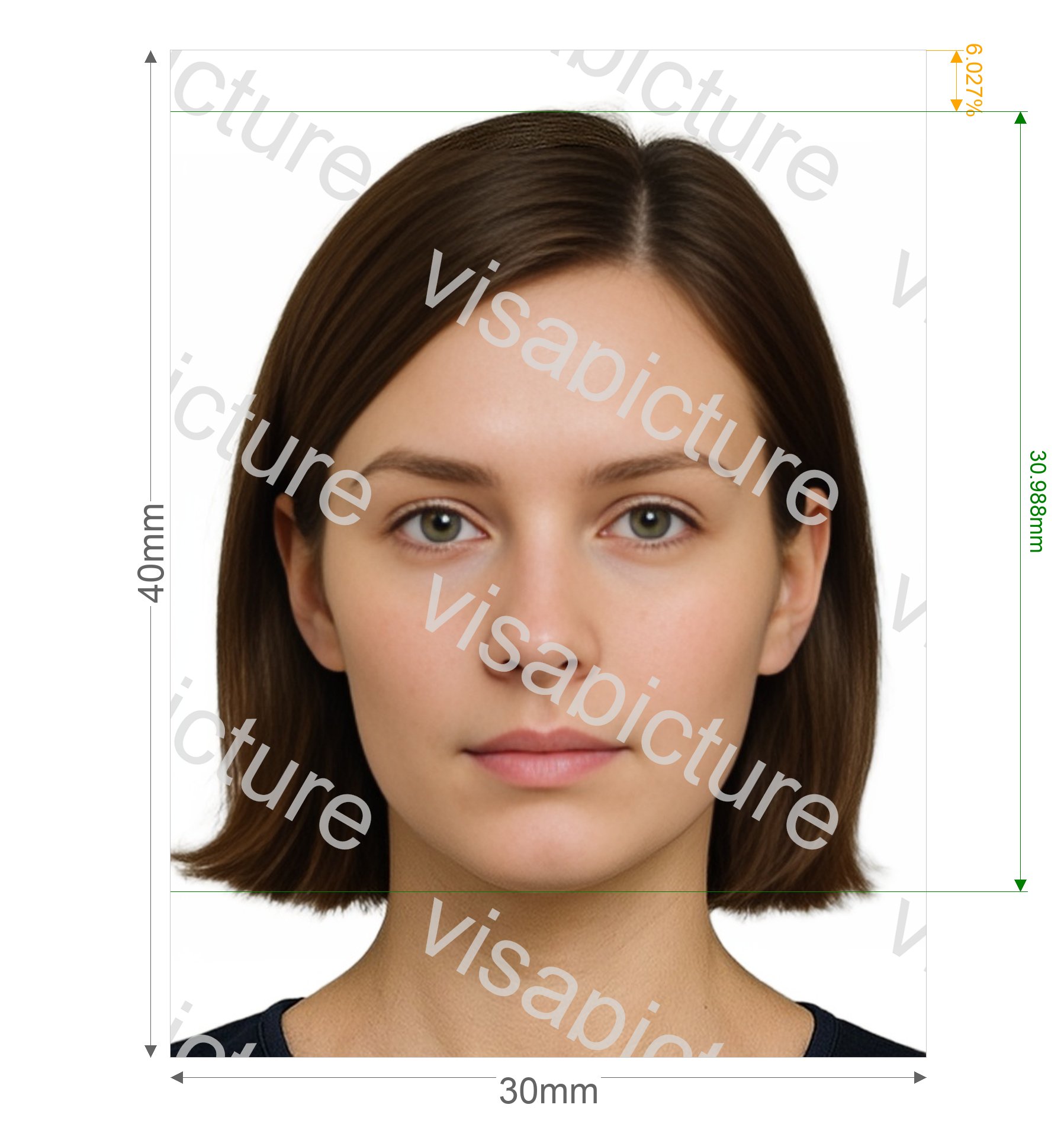 Afghanistan Afghanistan ID card (e-tazkira) 3x4 cm photo after processing - compliant 30.0x40.0mm result