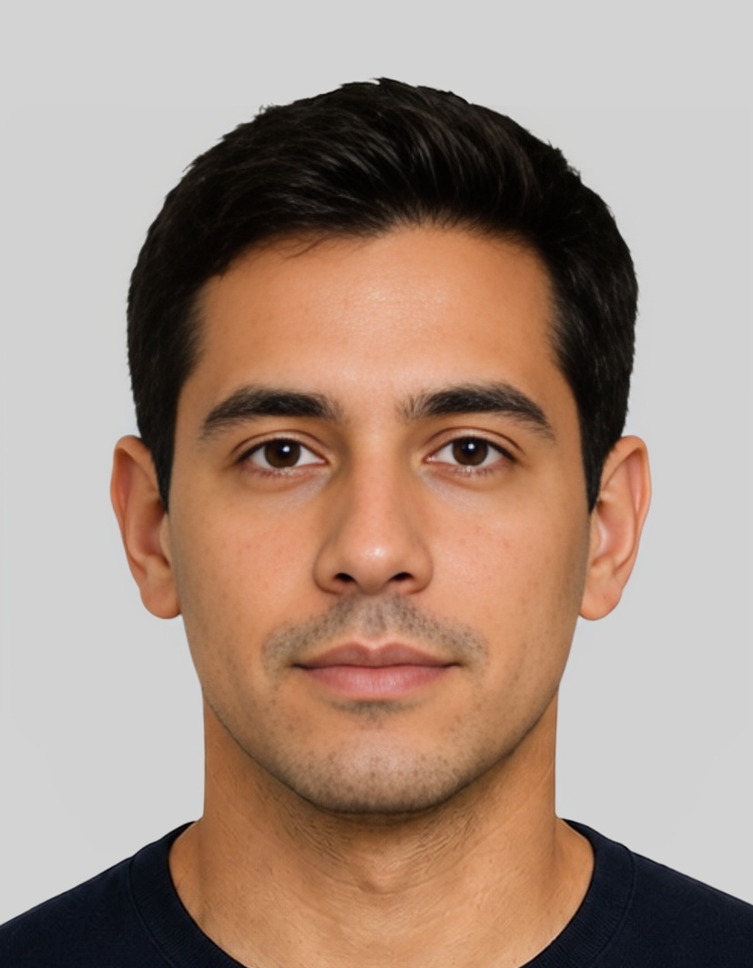 MR Mauritania visa 35x45 mm (3.5x4.5 cm) photo example — 35×45mm light_grey background, AI-processed result