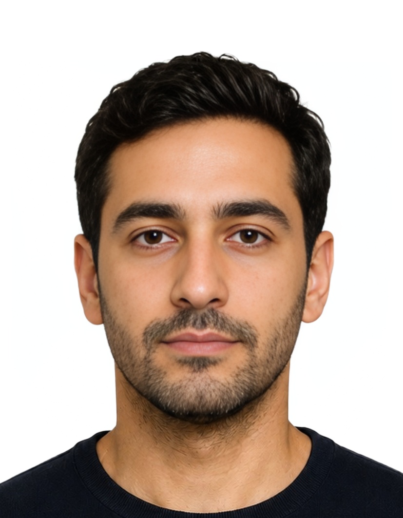 Pakistan Pakistan driving license 35x45 mm photo example — 35×45mm white background, AI-processed result
