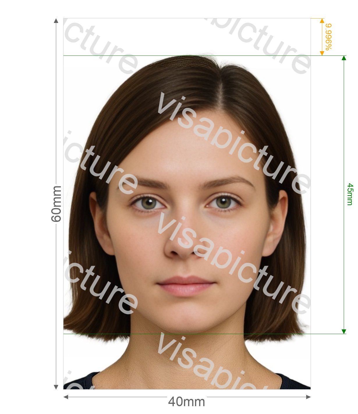 Saudi Arabia Saudi Arabia ID card 4x6 cm photo after processing - compliant 40.0x60.0mm result