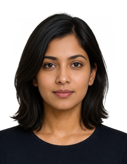 South Korea Korea passport online photo example — 17×22mm white background, AI-processed result
