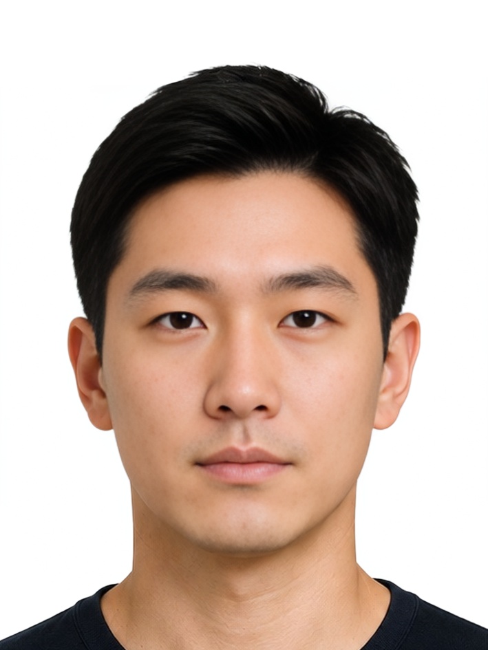 South Korea South Korea Alien Registration 3x4 cm (30x40 mm) photo example — 30×40mm white background, AI-processed result