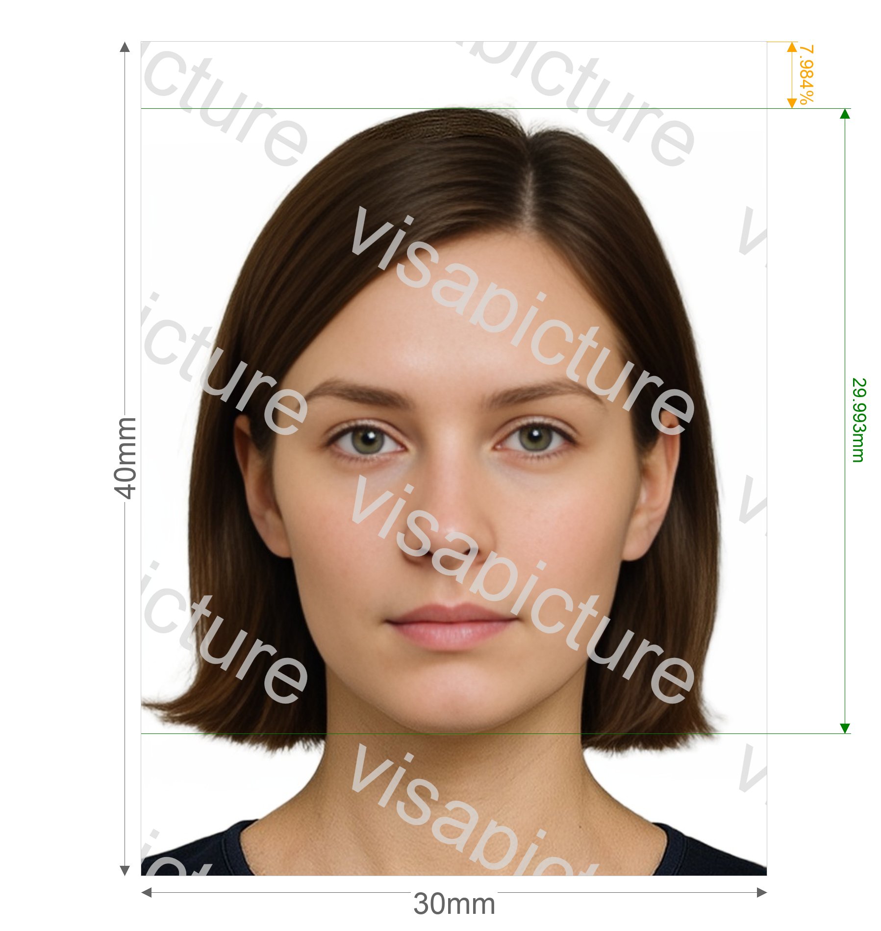 Netherlands Antilles Photo 30x40 mm (3x4 cm) photo after processing - compliant 30.0x40.0mm result