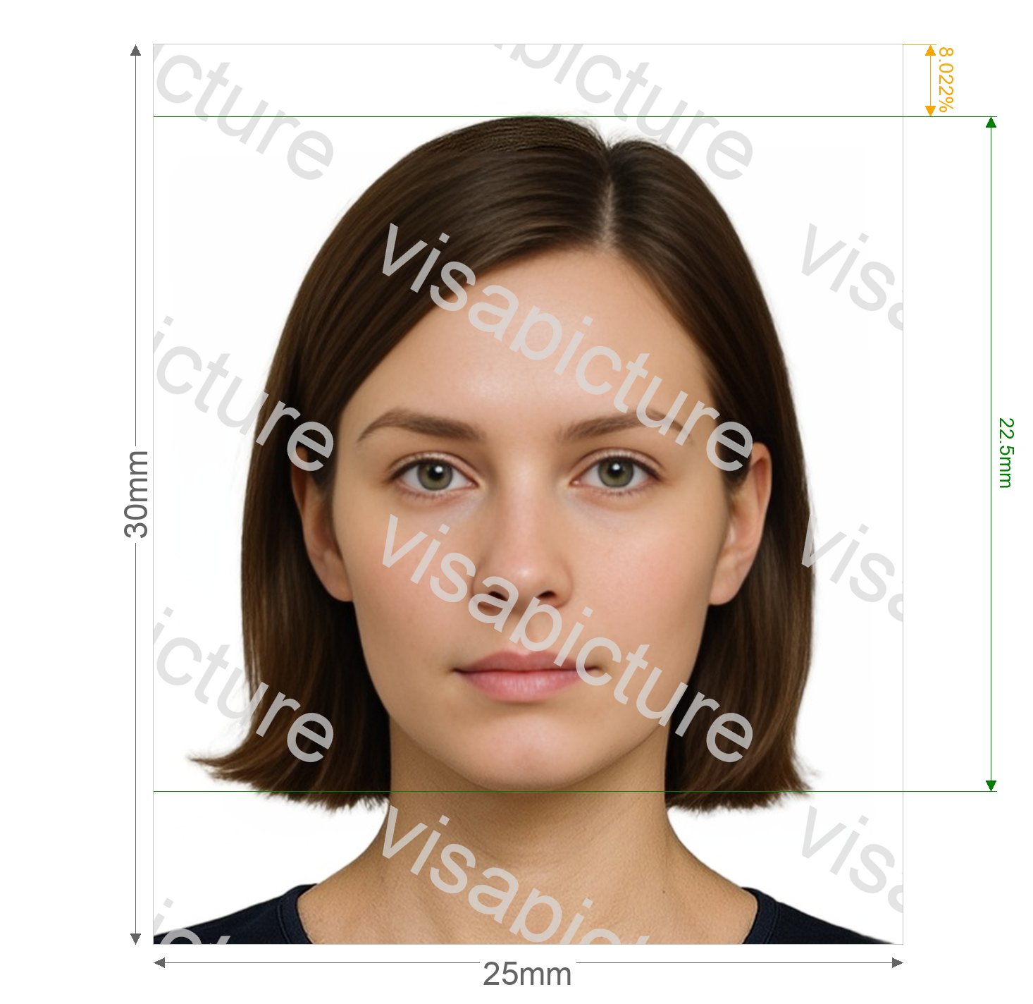 Netherlands Antilles Photo 25x30 mm (2.5x3 cm) photo after processing - compliant 25.0x30.0mm result