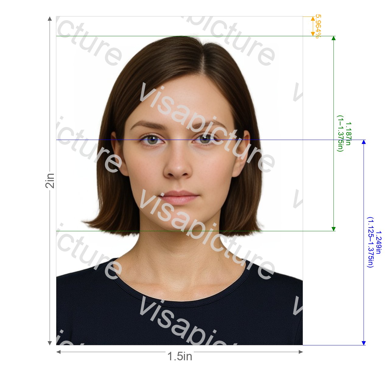 United Nations Berkeley Cal 1 Card photo 1.5x2 inch or 600x800px photo after processing - compliant 38.1x50.8mm result